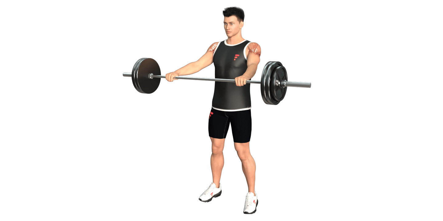 Barbell Front Raise