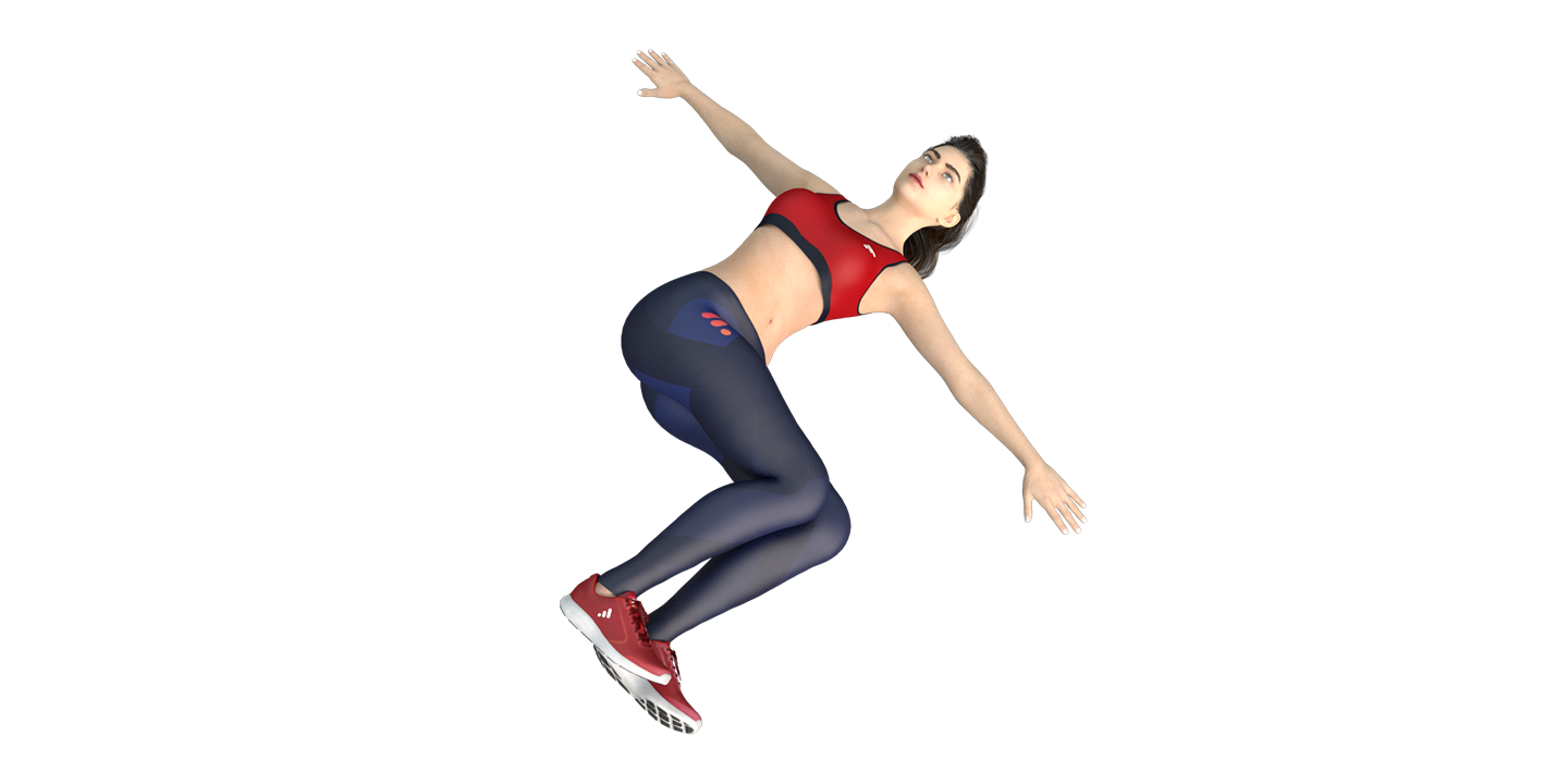 Lying Twist Stretch Left