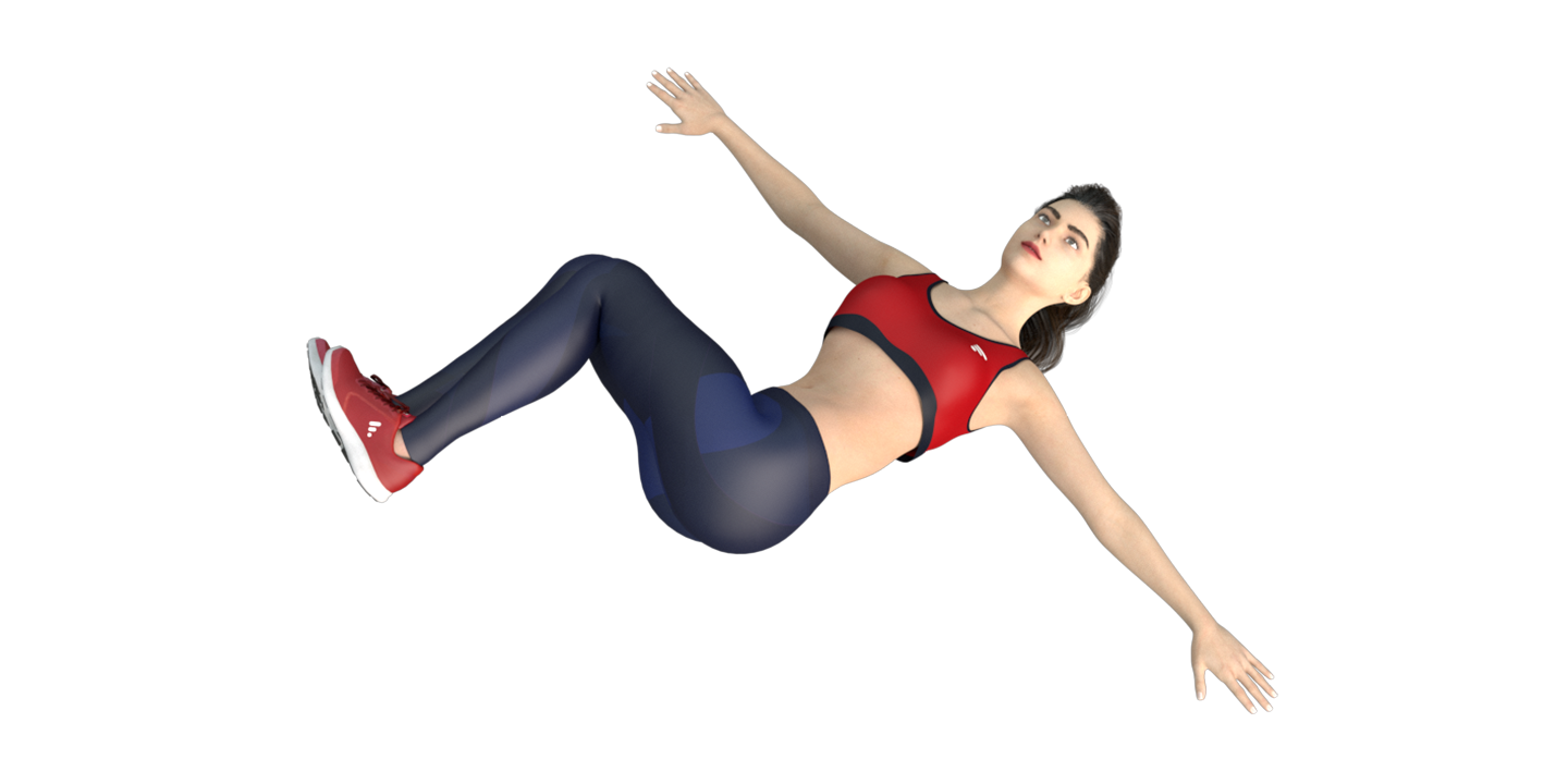 Lying Twist Stretch Right