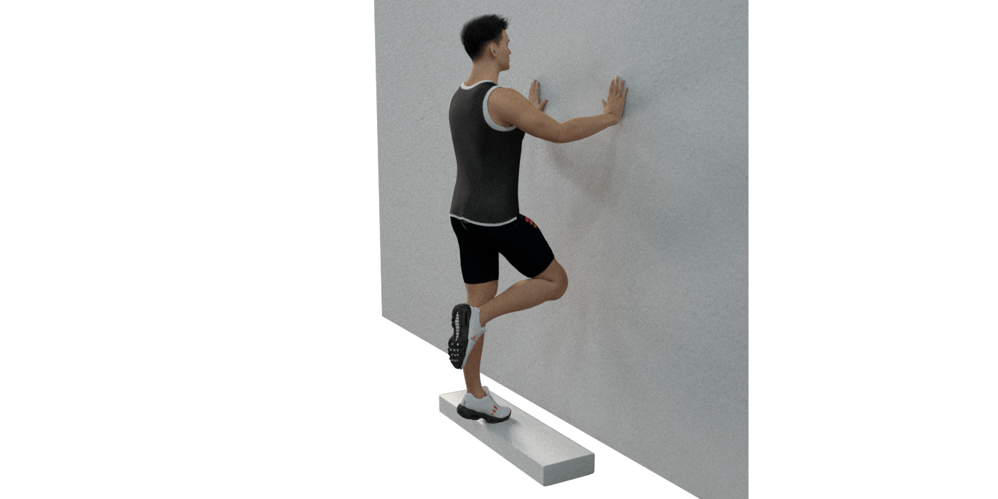 One Leg Elevated Calf Raise