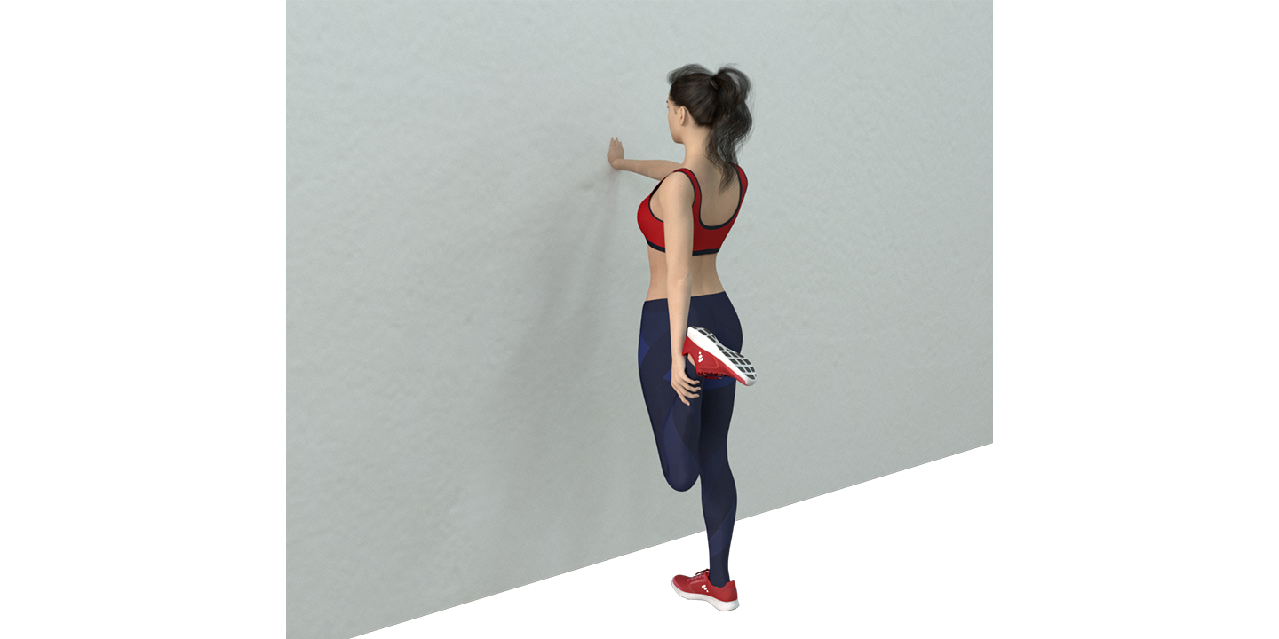 Quad Stretch Wall Left