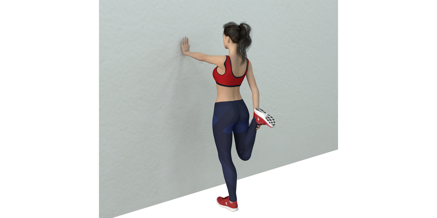 Quad Stretch Wall Right