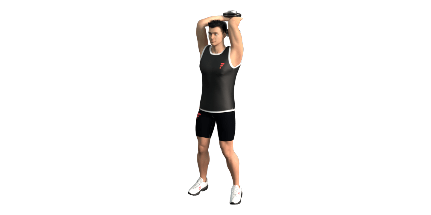 Standing Dumbbell Triceps Extension