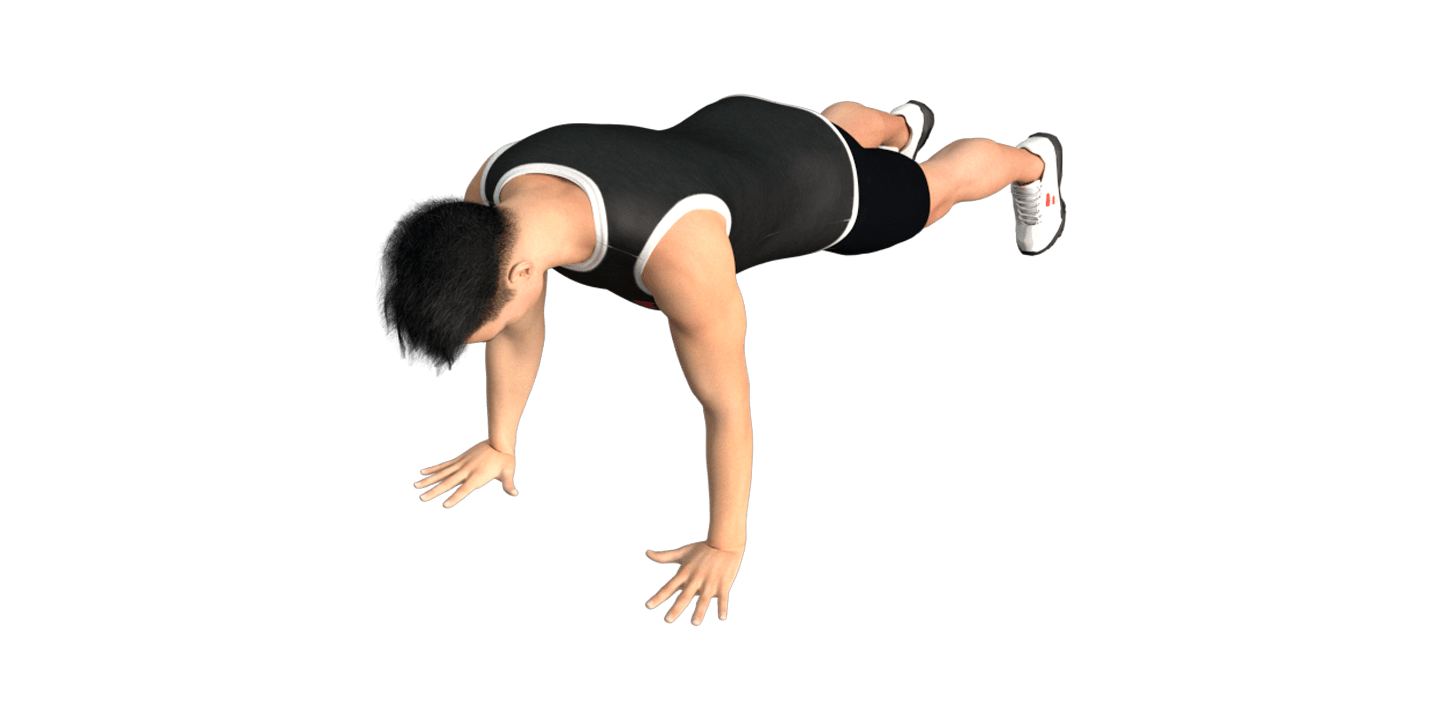 Straight-arm Plank