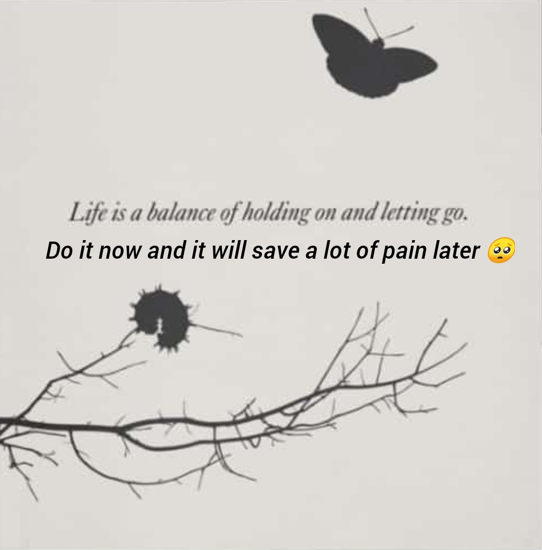 Do it now and it will save a lot of pain later ðŸ¥º