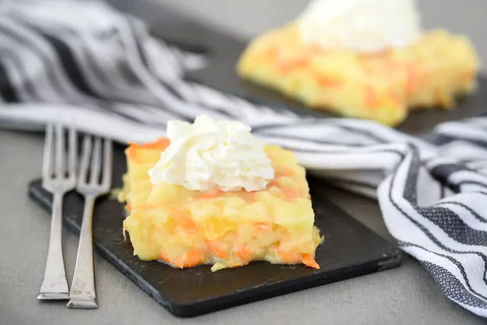 Carrot and Pineapple Gelatin Salad