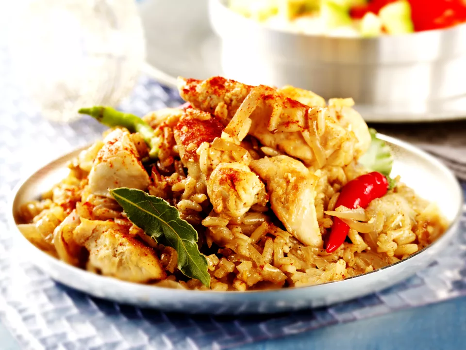 Indian Chicken Pilaf (Pulao)
