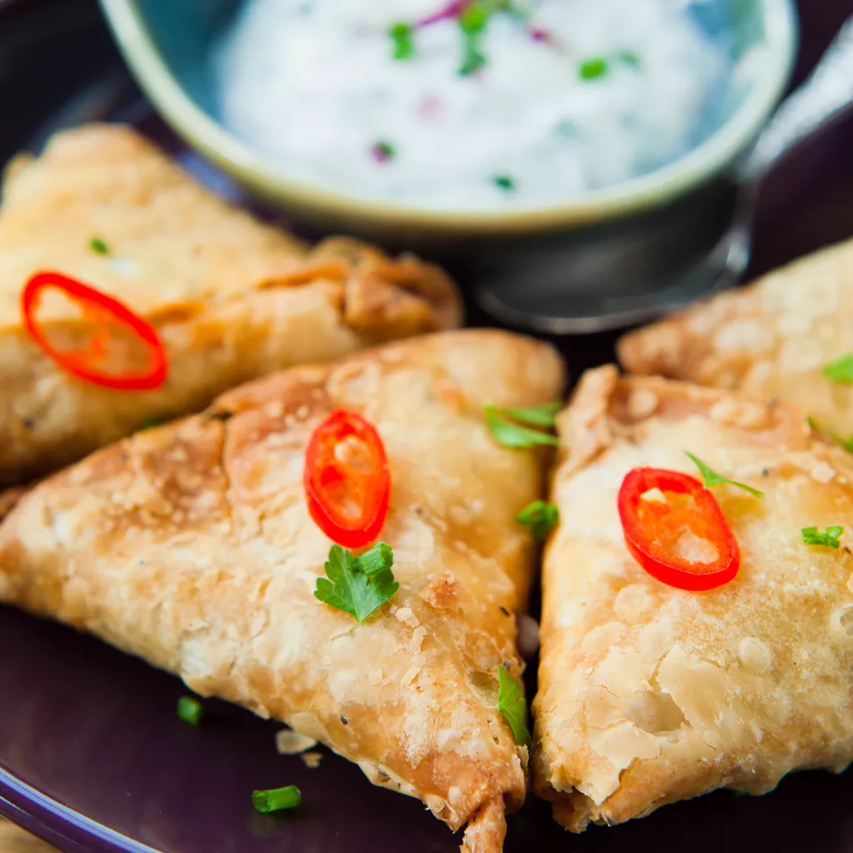 Quick and Easy Baked Vegetarian Samosas